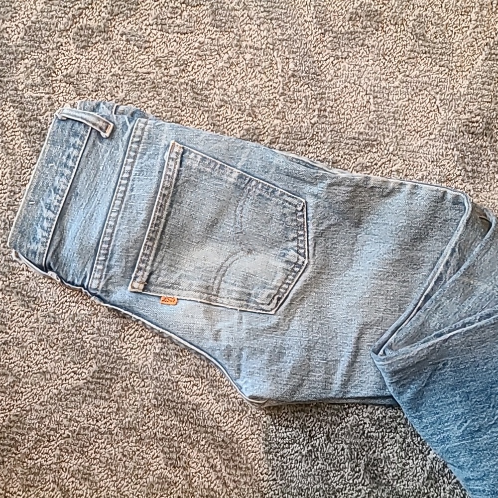 VINTAGE Levis Orange Tab Bell Bottoms